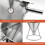 Batter Dispenser Pancakes and Waffles Making Tool- 1200ml 4