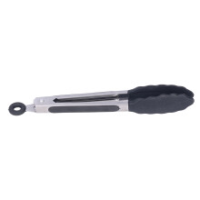 Pinzas de cocina de silicona y acero inoxidable de 21 cm - Como en la foto