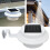 Waterproof Solar Gutter Lights - 3 LEDs, 12x6cm, White 16