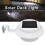 Waterproof Solar Gutter Lights - 3 LEDs, 12x6cm, White 8