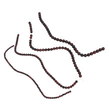 Naturstein-Perlenset in Rot für Schmuck-DIY 6mm-12mm (4 Stück)