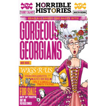 Gorgeous Georgians newspaper edition by Terry Deary Paperback Book