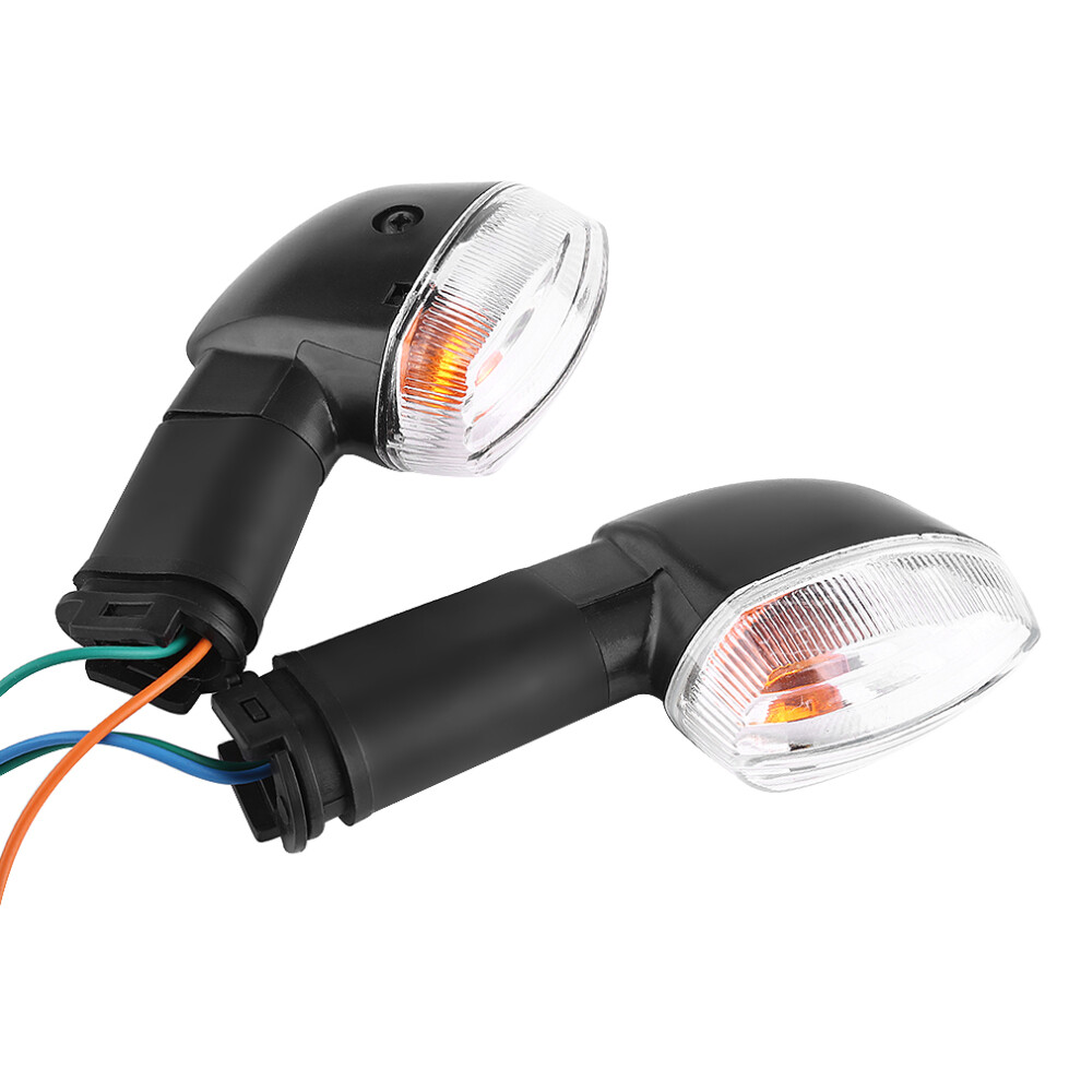 Motorcycle Turn Signal Lights 110X70mm Lens For R1 R6 Fz1 Fz6 Amber/White 7611357720898