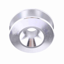Aluminum Bumper Washer Bolt Kit 2.5x0.8cm Fasteners for Engine Bay (Multiple Colors)