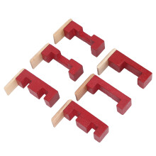 Holzpuzzle mit Steckverschluss für Senioren - Gehirntraining, leicht und tragbar
