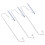Durable Featherweight Thread Stand for Classic Sewing Machines 3pcs 6