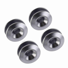Aluminium Alloy Bumper Washer Set Gray Quick Release Fastener 2.5x0.8cm