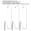 Durable Featherweight Thread Stand for Classic Sewing Machines 3pcs 4