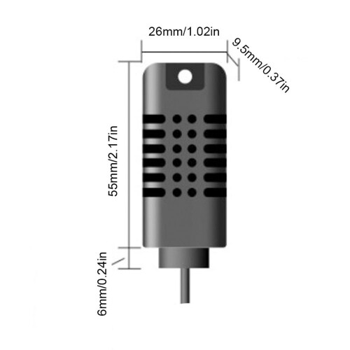 High Precision Temp & Humidity Probe ‑40‑80 50cm Cable for Incubators 2