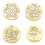 4Pcs Christmas Sealing Stamp Head for Wedding-Style one 1