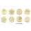4Pcs Christmas Sealing Stamp Head for Wedding-Style one 5