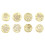 4Pcs Christmas Sealing Stamp Head for Wedding-Style one 3