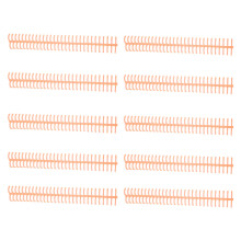 10 Stück Spiralbindung Spule 130 Blatt Kapazität