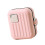 Weekly Medicine Storage Case With Removable-Pink 7 grid 1