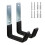 Practical Metal Wall Hook Heavy Load Capacity Slip Resistant-S 7