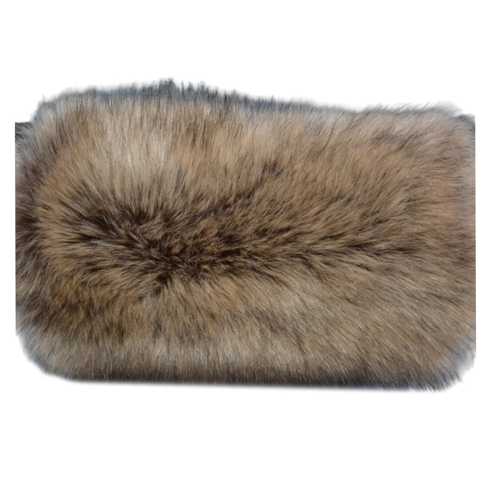 Soft Luxurious Velvets Hand Muffs Hand Warmer with-fur color-image-OPC-PMQ6RCN-NEW