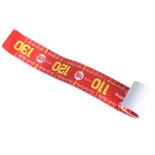Fishing Measuring Tape Sticker Self-Adhesive Fish Ruler-Red B