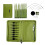10Pairs Aluminum Circular Knitting Needle Set with Leather Case 7