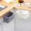 Hanging Compost Bin Trash Can Small Camping Garbage Basket for 4