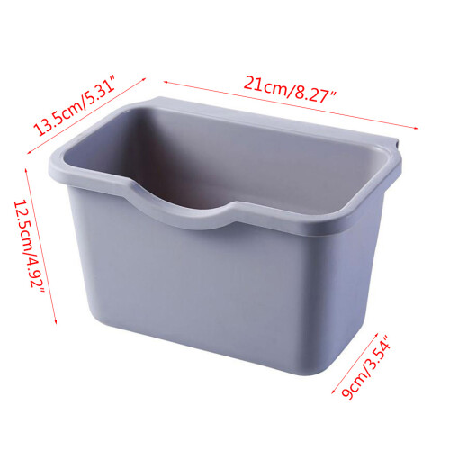 Hanging Compost Bin Trash Can Small Camping Garbage Basket for 1
