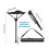 Adjustable Telescopic Foldable Stool Single Leg High Chair Tall 2