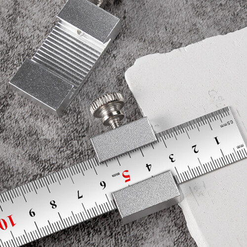 Ruler Stops Fences 20mm Ruler Block with Clear Scale for-26MM 1