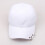Baseball Cap Unisex Low Profile Solid Color Metal Rings-Pink 7