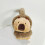 Adjustable Plush Ear Covers for Students and-small brown leaves 5