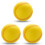 PU Baseballs Training Ball for Play Practice-White 7.5cm 7