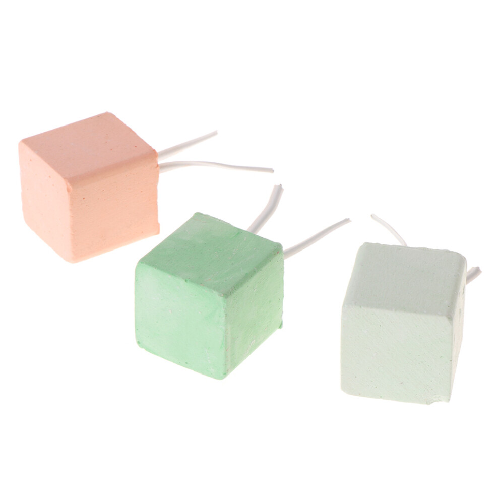 Hamster Chew Toy Hang Teeth Grinding Stone Cube Mineral-2*2*2