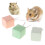 Hamster Chew Toy Hang Teeth Grinding Stone Cube Mineral-2*2*2 4