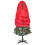 Standing Christmas Tree Storage Bag, Accommodates Up-5 feet Red 1