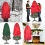 Standing Christmas Tree Storage Bag, Accommodates Up-5 feet Red 4