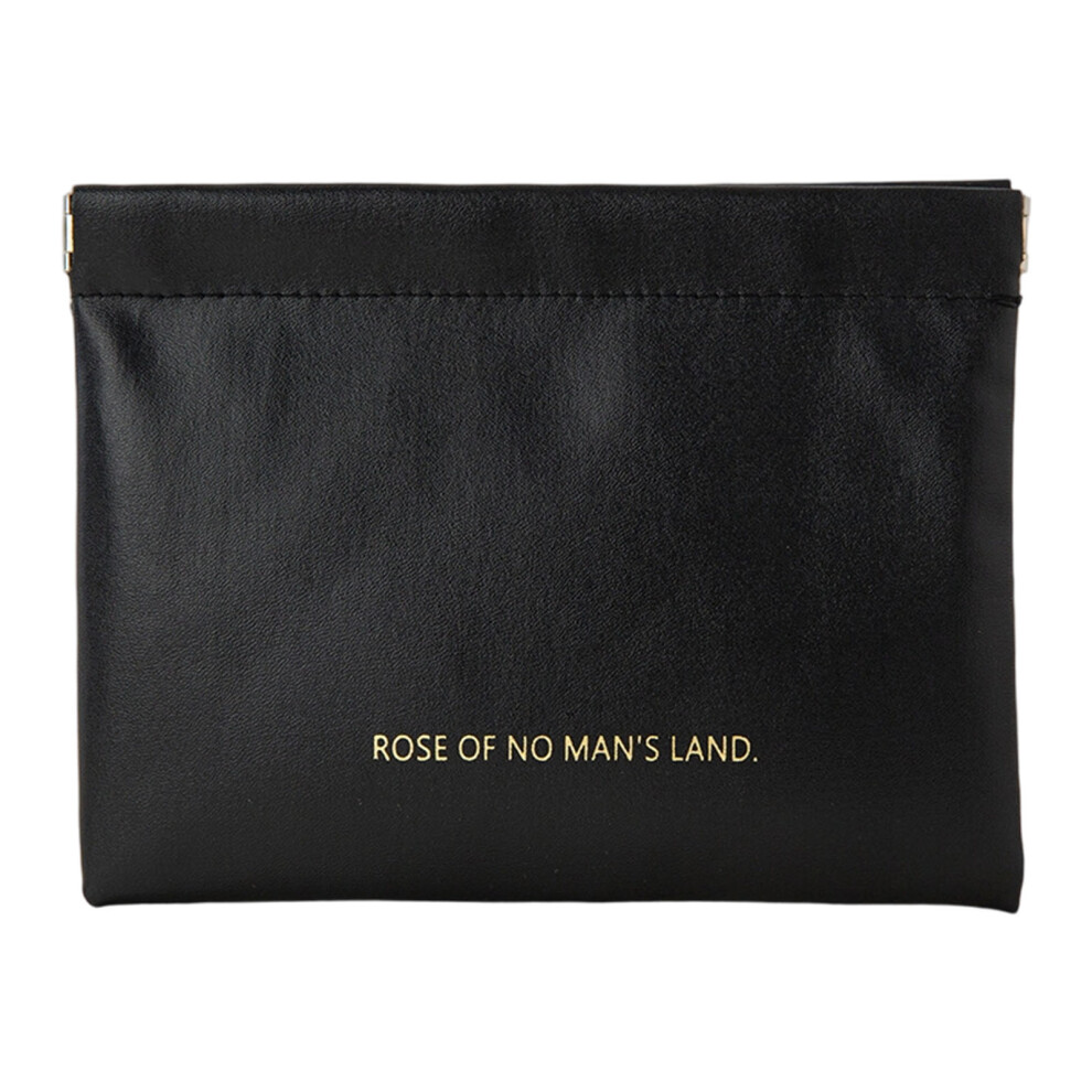 Travel Ready Auto Shut Cosmetic Bag-large Classic black