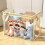 Kids Friendly Foldable Storage Container-Yellow love dog 6