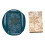 Vintage Seal Stamp Head with Christmas Pattern-Snowflake Carol 1