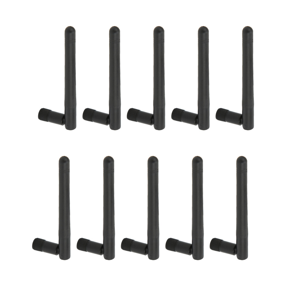 Omnidirectional 10Pcs Sma Antenna With High Gain And 360 Rotatable Pin 8181357723445