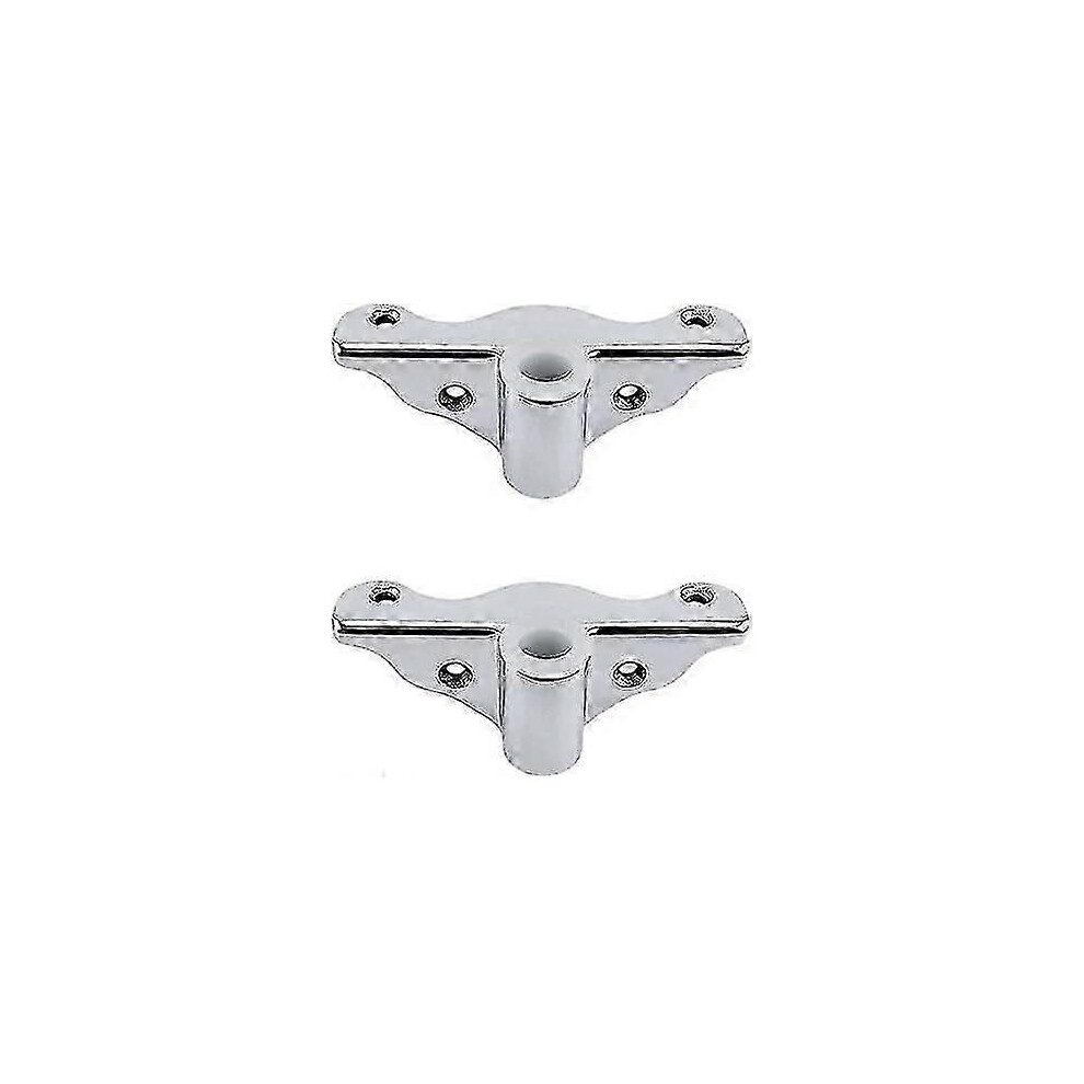 Kikidex (As Show, One Size) 2Pcs 316 Stainless Steel Rowlock Oarlock Socket Oarlock Support Bracket For 1/2" Shank