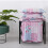 (Floral Grey, Double/King) Quilted Patchwork Bedspread & Pillow Shams Set - Cozy Comforter 4