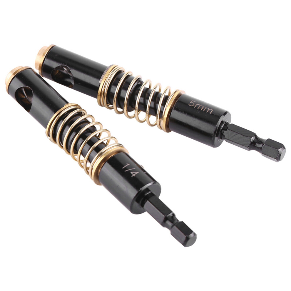 Centering Drill Bits For Doors 5Mm & 1/4Â Precise Hinge Drilling Tool 4901357724921