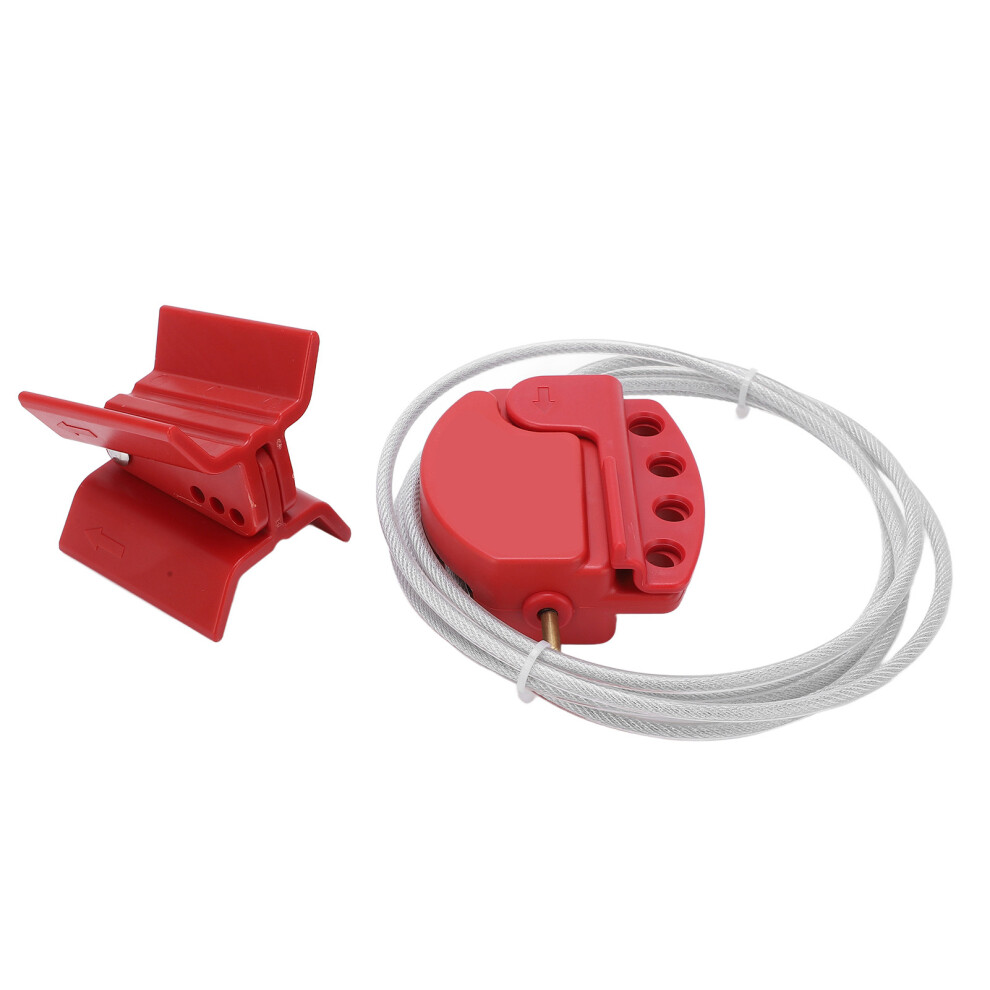 Corrosion-Resistant Adjustable Security Cable Lock Sturdy & Durable For Valves 5071357725071