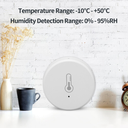 Drahtloses Zigbee-Thermometer-Hygrometer-Sensor, -10C bis 50C, 0-95 %RH 2