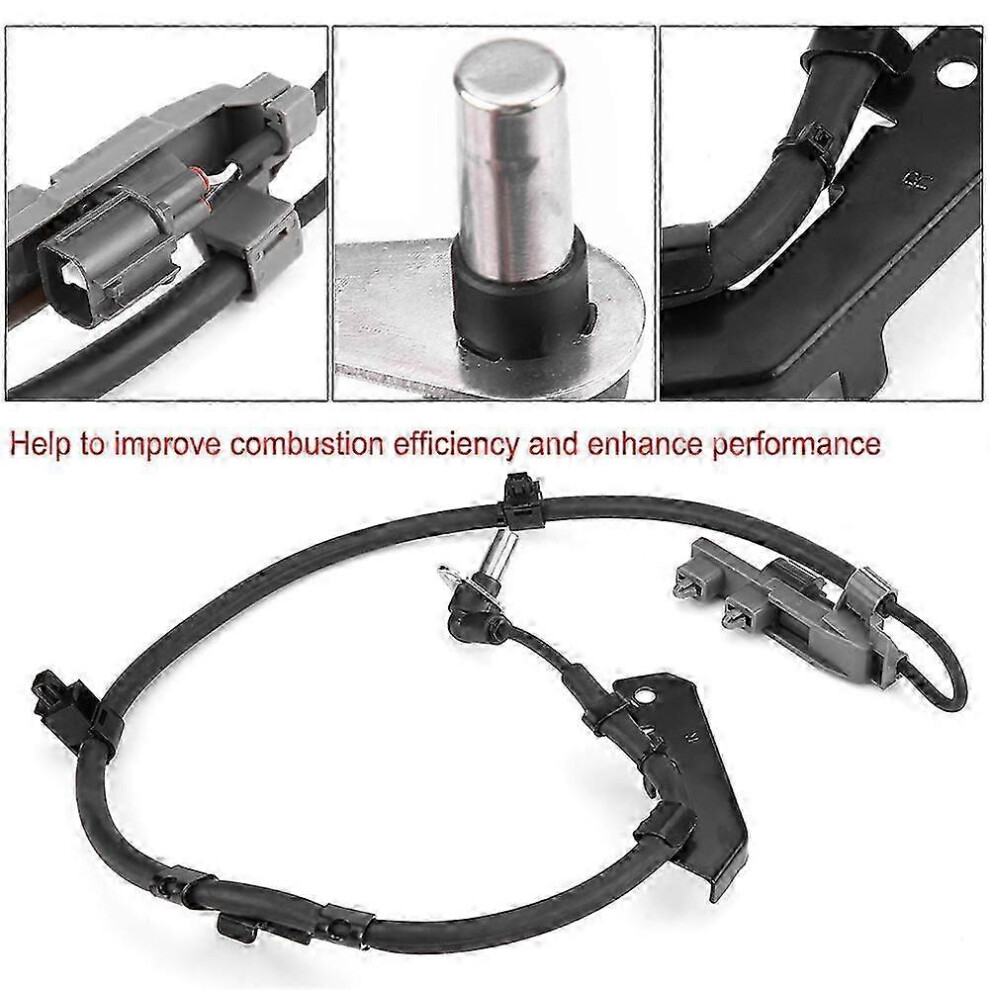 Kikidex (As Show, One Size) 897387989 Front Right Abs Speed Anti Skid Sensor For Isuzu D Max Rodeo Tfs77/Tfs86/Tfs85 2003+