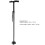 Aluminum Alloy Telescopic Crutches with Torch, Adjustable, 95cm 9