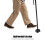 Aluminum Alloy Telescopic Crutches with Torch, Adjustable, 95cm 12