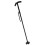 Aluminum Alloy Telescopic Crutches with Torch, Adjustable, 95cm 3
