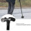 Aluminum Alloy Telescopic Crutches with Torch, Adjustable, 95cm 4
