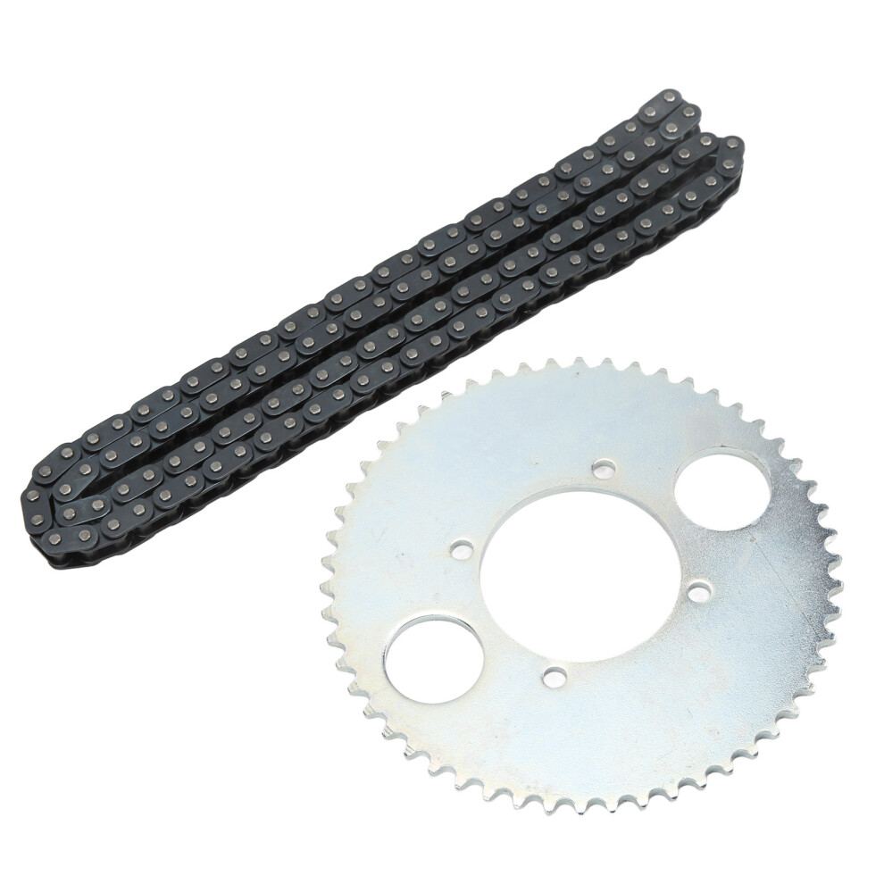 For 47Cc 49Cc Motorcycles: T8f 54T Rear Sprocket And 116 Links Chain Set 7891357726230
