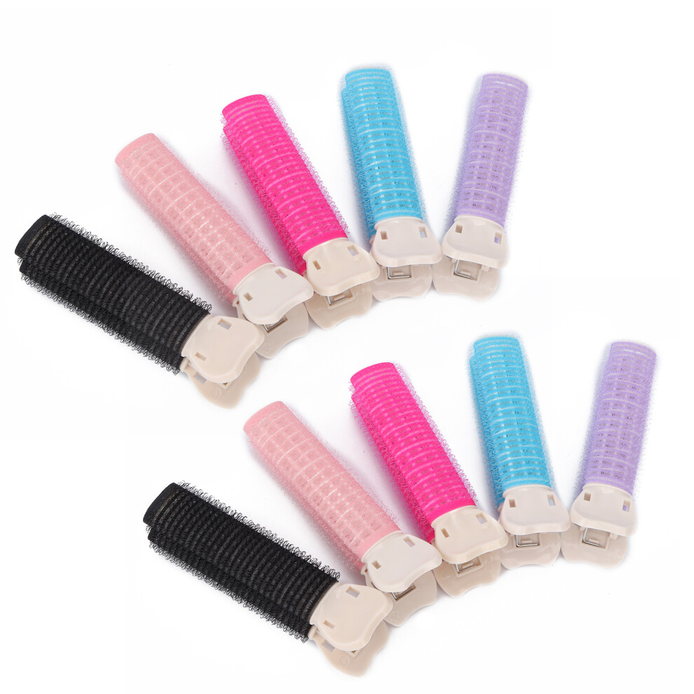 Effortless Volume with 10Pcs Portable & Reusable Hair Root Clip Curlers