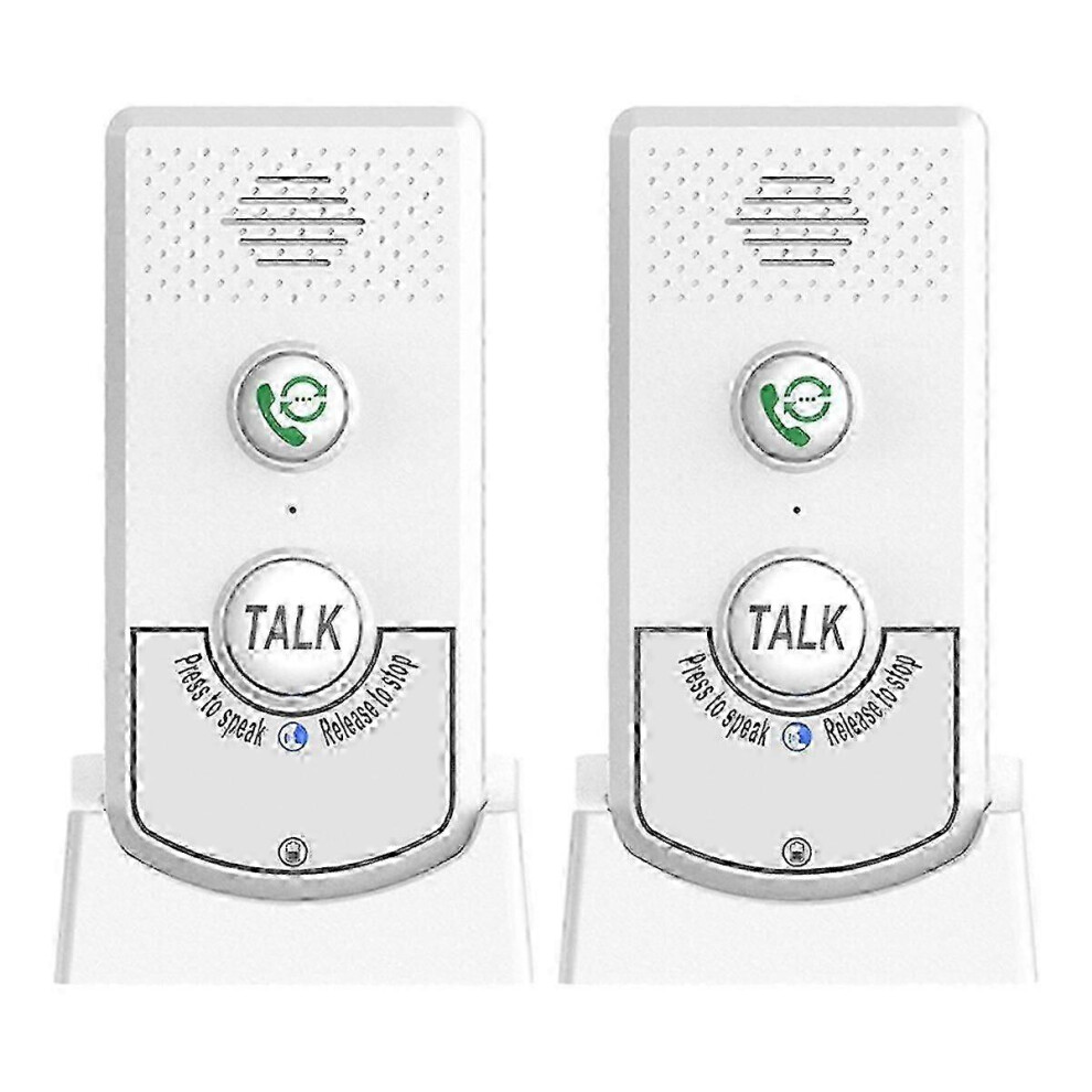 Kikidex (As Show, One Size) Intercoms Wireless For Home Voice Bidirectional Caller Home Ultra Long Distance Wireless Voice Interphone Elderly Caller